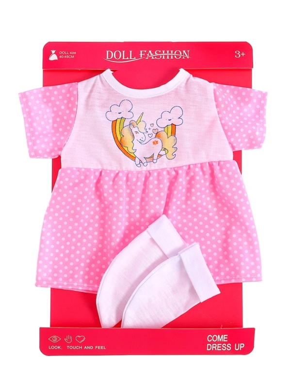 Одежда для пупса "Клубничка"