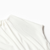 Лонгслив женский с драпировкой MIST Classic Collection, размер 46, молочный