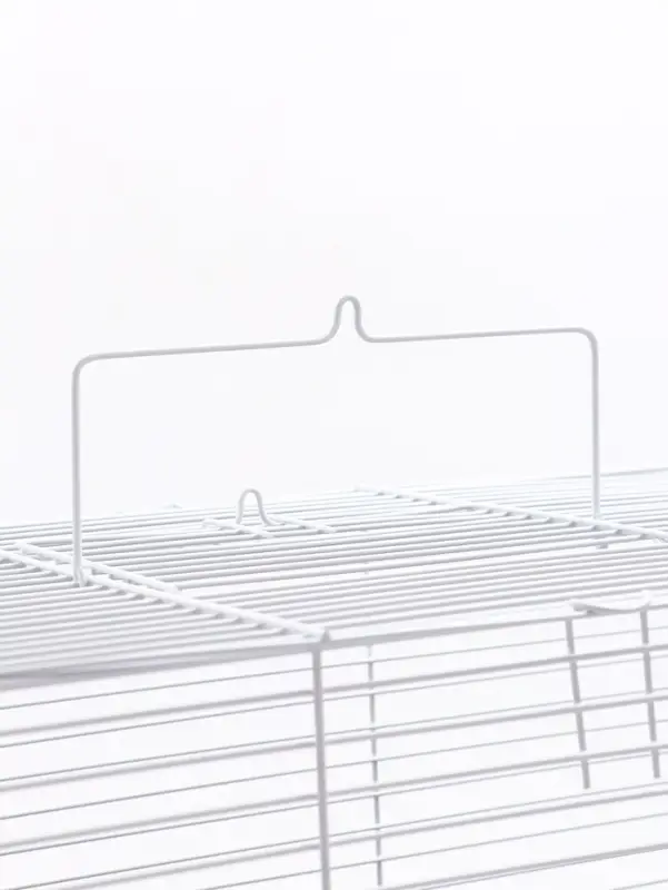 Клетка усиленная для хомяков и крыс 47 х 29 х 37 см, серая