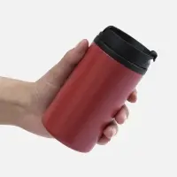 Термостакан Canella, красный матовый