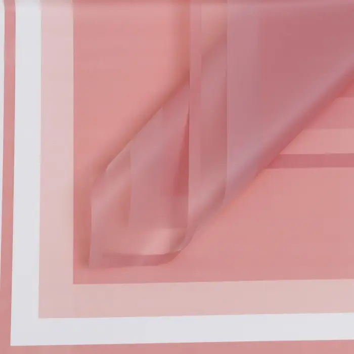 Плёнка в листах для цветов и декора, викторианская роза, 58&times;58 см