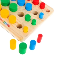 Головоломка &laquo;Цветные столбики&raquo;, 20 элементов