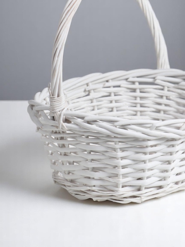 Набор корзин овальные 3 шт, L: 40х32 см, Н14 см, Н с ручкой 37 см.M: 34х26х12Hх33HHS: 29х21х11Hх28