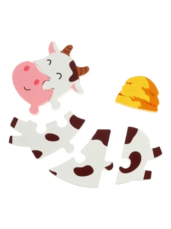 Развивающий деревянный Пазл