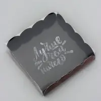 Коробка для печенья, &laquo;Лучше чем ничего&raquo;, 15&times;15&times;3 см