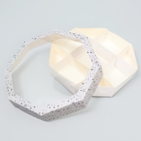 Коробка кондитерская складная, упаковка &laquo;Звезда&raquo;, 29 х 29 х 5 см