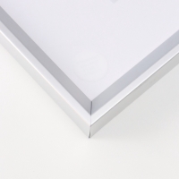 Фоторамка пластик "МИРАМ" 30х40 см, серебро