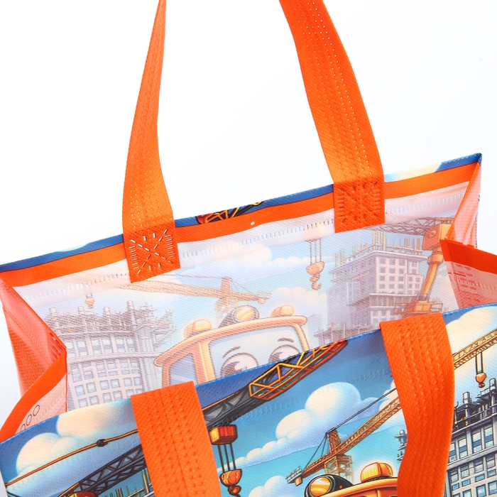 Сумка детская без застёжки, цвет оранжевый Сумка детская без застёжки, цвет оранжевый