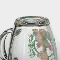 Кружка «Дракоша», стеклянная, 350 мл Кружка «Дракоша», стеклянная, 350 мл