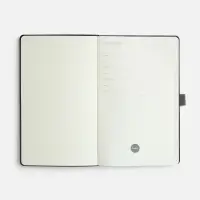 Ежедневник Lungo, недатированный, серый