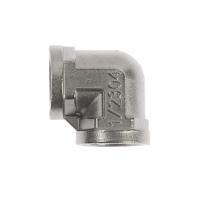 Уголок ZEIN engr, 1/2", внутренняя резьба, нержавеющая сталь