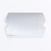 Коробка складная, подушка, серебреная, 11 х 8 х 2 см