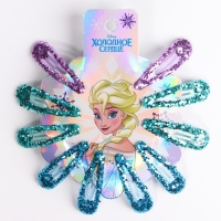 Заколка для волос, 10 штук, Холодное сердце Заколка для волос, 10 штук, Холодное сердце