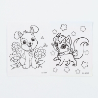 ШКОЛА ТАЛАНТОВ Набор для творчества Игрушки-раскраски МИКС