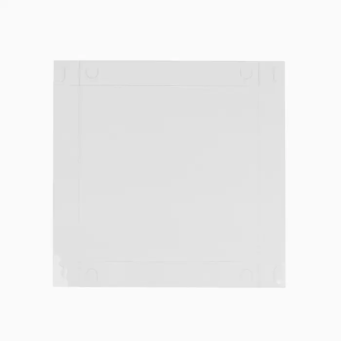 Коробка для кондитерских изделий с пластиковой крышкой &laquo;С Новым годом&raquo;, 18 х 3 см