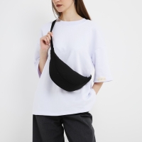 Сумка женская из текстиля, 30х17х6 см, чёрный цвет