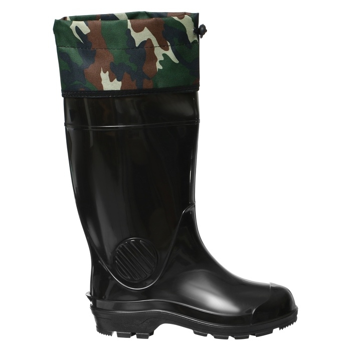 Сапоги мужские C-26, ПВХ, черные, размер 43 до -5&deg;C