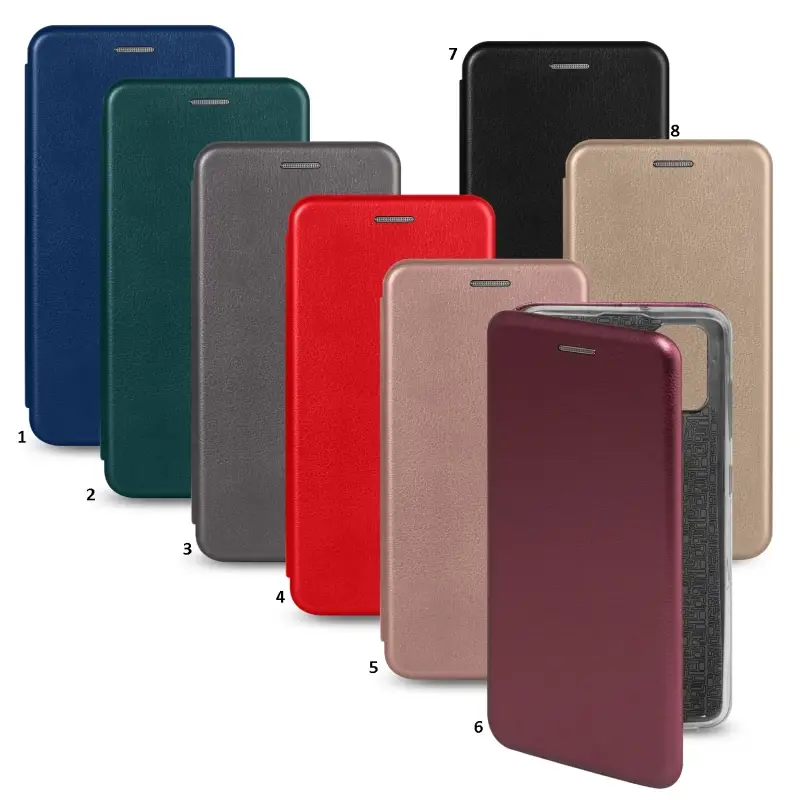 Чехол-книжка Samsung A41 цвета в ассортименте