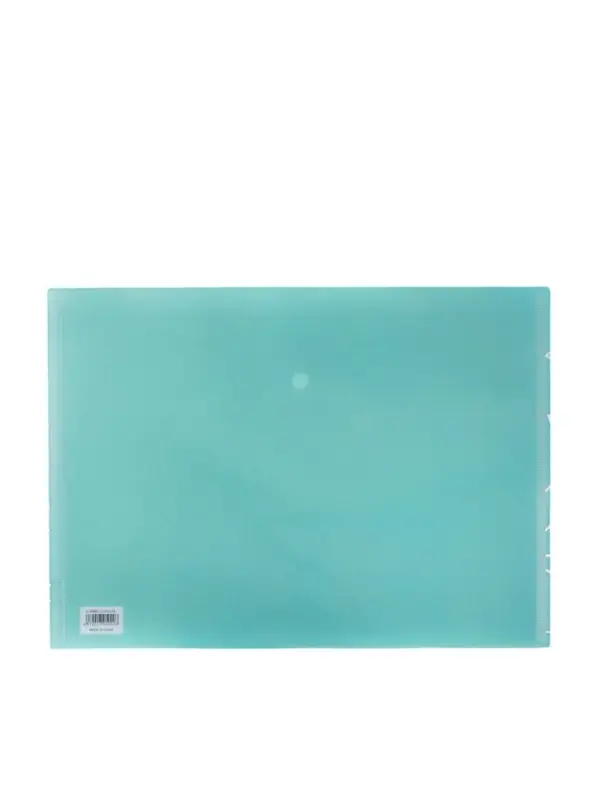 Папка-конверт на кнопке формат А4 180мкр блестящая МИКС Стиль  (штрихкод на штуке)