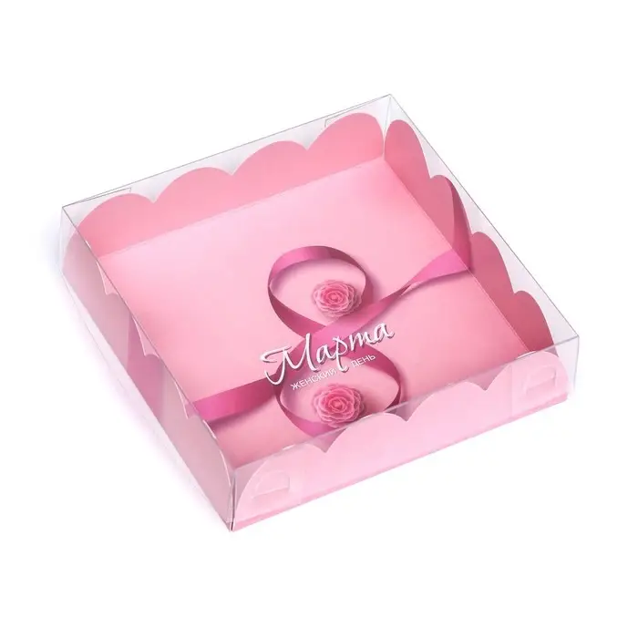 Коробка для печенья, &laquo; 8 марта&raquo; 12&times;12&times;3