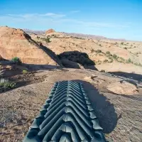 Надувной коврик Static V Luxe, серый