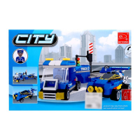 Конструктор &laquo;Тягач с прицепом&raquo;, 248 деталей