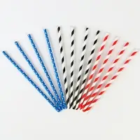 Трубочки бумажные 12 шт &laquo;Пати&raquo;