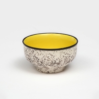 Пиала керамическая &laquo;Персия&raquo;, 200 мл, жёлтая, 1 сорт, Иран