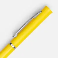 Ручка шариковая Euro Chrome, желтая