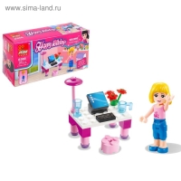 Конструктор &laquo;Девочка с компьютером&raquo;, 31 деталь