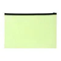 Папка-конверт на ZIP-молнии A4 150 мкм, Calligrata, салатовый неон