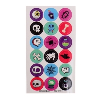 Игрушка - сюрприз Funny box &laquo;Мрачная семейка&raquo;: детский брелок, наклейки, карточка