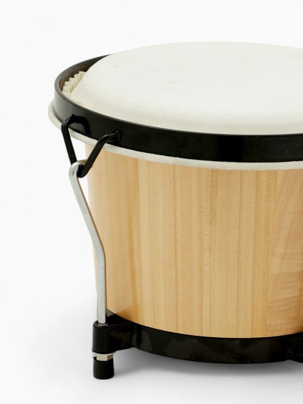 Барабан Бонго Music Life 6 х 7 дюймов, бежевый