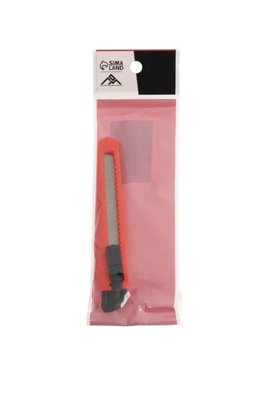 Нож универсальный ЛОМ, пластиковый корпус, 9 мм