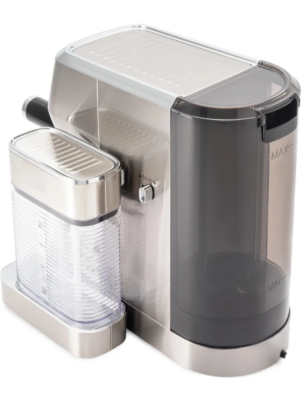 Кофеварка рожковая HEM-9999 серебристый