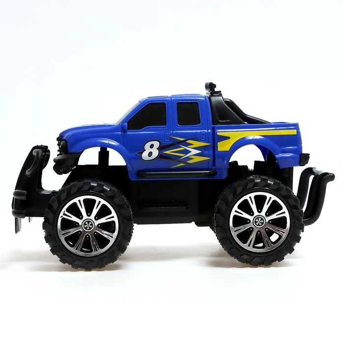 Машина инерционная &laquo;Триал Джип&raquo;, цвет синий