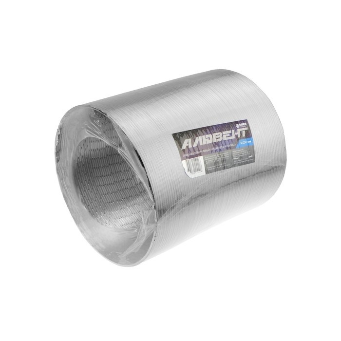 Воздуховод гофрированный Воздуховод гофрированный "Алювент", d=250 мм, раздвижной до 3 м, алюминиевый