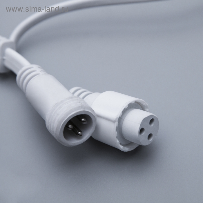 Гирлянда &laquo;Занавес&raquo; 2 &times; 3 м, IP65, УМС, белая нить, 760 LED, свечение белое, мерцание белым, 220 В