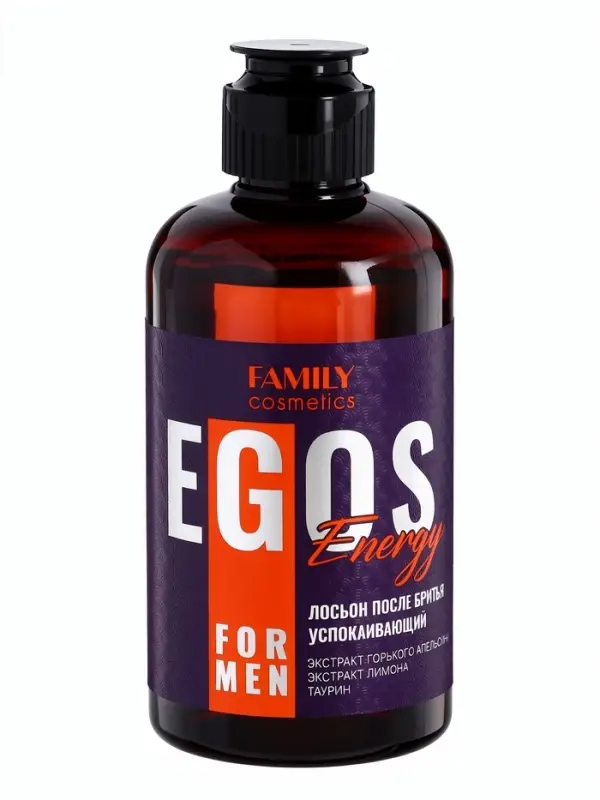 Лосьон после бритья Energy EGOS for men успокаивающий, 285 мл