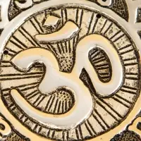 Подставка под благовония "ОМ" алюминий