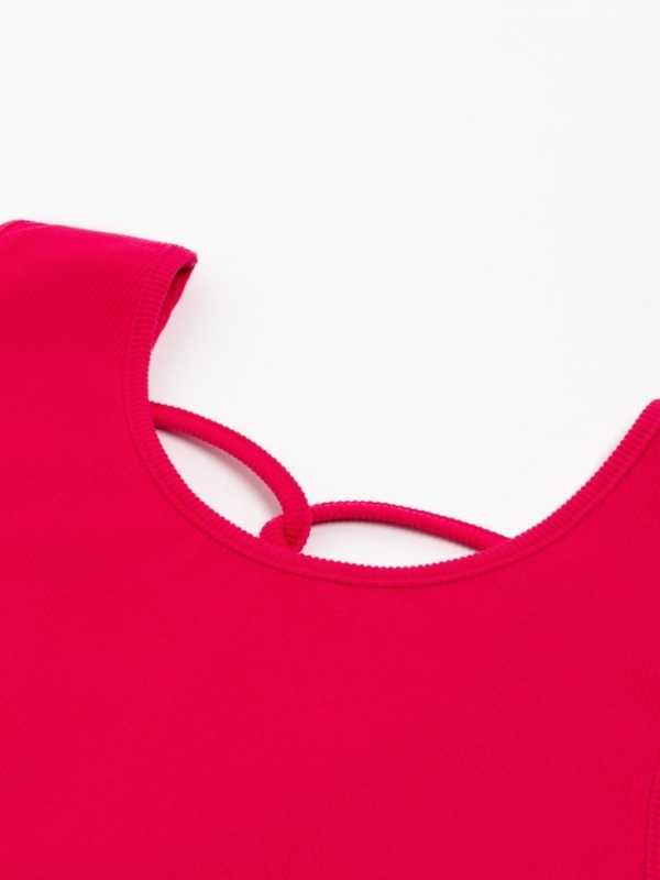 Топ женский MINAKU: Casual Collection цвет фуксия, размер 46