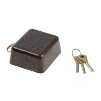 Замок навесной гаражный ТУНДРА, 80 мм, 3 ключа. Замок навесной гаражный ТУНДРА, 80 мм, 3 ключа.