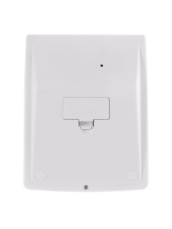 Калькулятор настольный 08-разрядный, белый