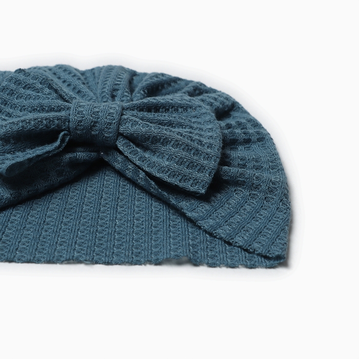 Шапочка Крошка Я &laquo;Бантик&raquo;, цв.син. р-р 46-48