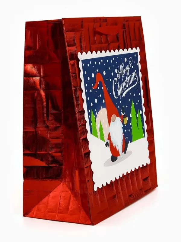 Набор подарочных пакетов &laquo;Новый год&raquo;, 2 шт,  25,4 &times; 30,5 &times; 12,7 см