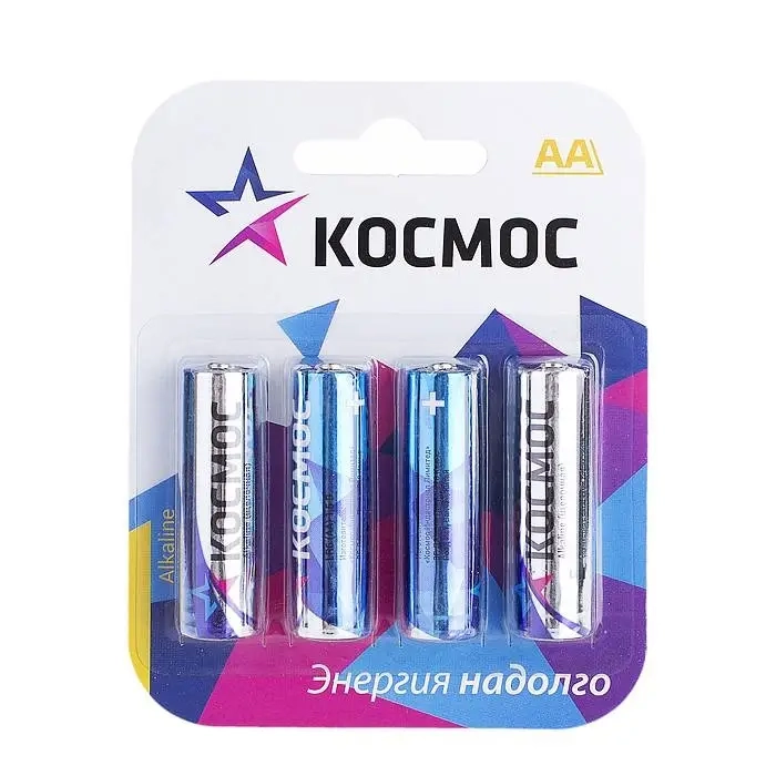 Батарейка Космос Classic LR03 AAA BL4 Alkaline 1.5V
