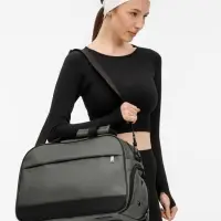 Спортивная сумка Atlantes, серая с черным