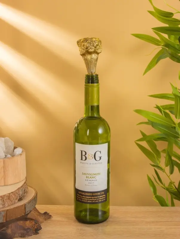 Пробка для бутылок "Лев" 5х5х13 см, алюминий