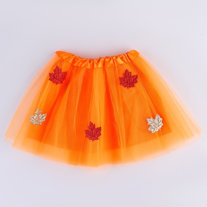 Карнавальный набор &laquo;Осенняя принцесса&raquo;: юбка и ободок