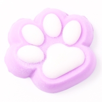 Сквиш антистресс - игрушка &laquo;Кошачья лапка&raquo;, с пушистой посыпкой, МИКС